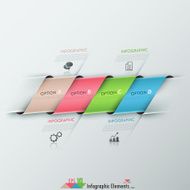 Modern infographics options banner N751