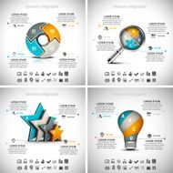 4 in 1 Business Infographics N26