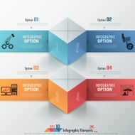 Modern infographics options banner N752