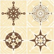 Vintage Compass Set