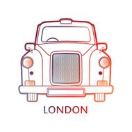 London symbol - black cab icon