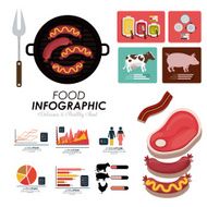 Food infographic design N25