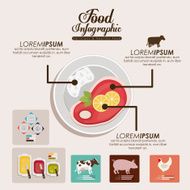 Food infographic design N26