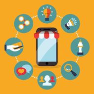 Ecommerce design vector illustration N18