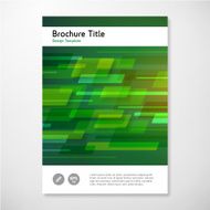 Modern Vector abstract brochure report design template