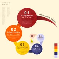 abstract flow chart infographics N38