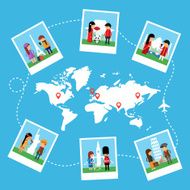 Travels vector illustration
