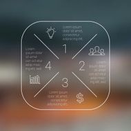 Circle line infographic Template for cycle diagram graph presentation and N33