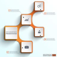 Infographics vector design template N403