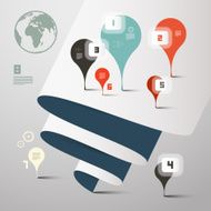 Infographics Layout - Template Vector Illustration