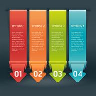 Colorful Infographics Number Template N6
