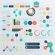 Set of Timeline Infographic Design Templates N33