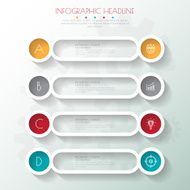 Design flat shadow template banners graphic or website Vector N14