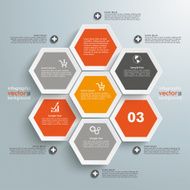 Hexagon Business Infographic 7 Options N2