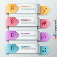 Modern infographics options banner N758