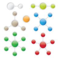 Info Graphic Templates in Bubble Style