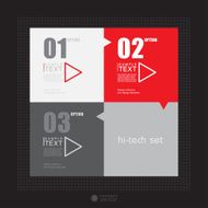 Modern infographic template for business design N49
