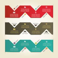 Modern infographic banner Design elements Vector illustration - Illustration