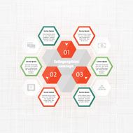 Infographics concept Template for presentation N3