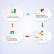 Business Infographic style Vector illustration N40