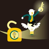 illustration concept of creative inspiration N3