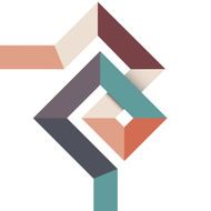 Geometric abstract minimal design