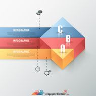 Modern infographics options banner N770