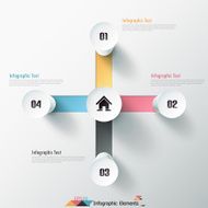 Modern infographics options banner N778