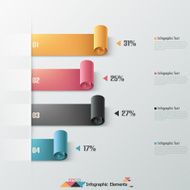 Modern infographics options banner N779