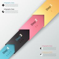 Modern infographics options banner N782