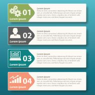 Infographic label template design N5