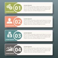Inforgraphic label design template N5
