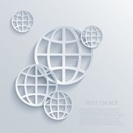 Vector modern earth background Eps 10