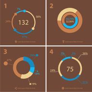 Beige flat infocharts N4