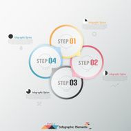 Modern infographics options banner N796