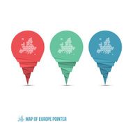 Map of Europe Pointer