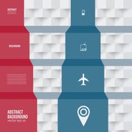 Vector infographics Abstract background card N10
