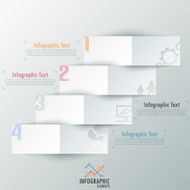 Modern infographics options banner N802