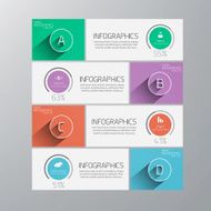 Minimal infographics design N35