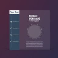 Vector flat design background and color N8