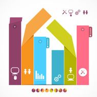 Infographics Vector Layout with Icons