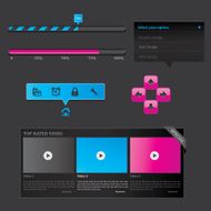 Black web design