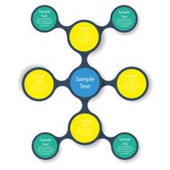 colorful round diagram infographics for presentations N21