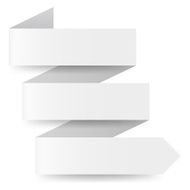 White paper arrow N6