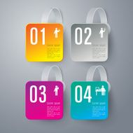 Infographics vector design template N404