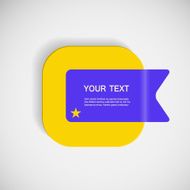 vector yellow square