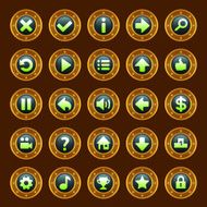 Steam punk buttons