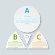 Abstract paper infographic N77