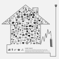 Creative splash pencil and Home N2