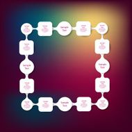 metaball colorful round diagram infographics N168